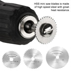 Mini Circular Saw Blade Set 11/30/32pc – Rotary Tool Cutting Discs Rotary Tool Accessories Richie's