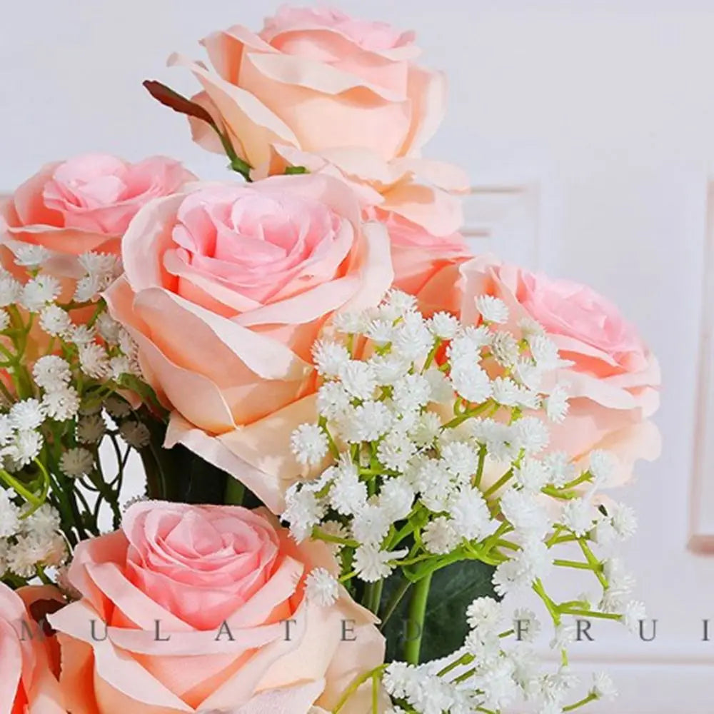 Vintage Silk Rose Artificial Flower – 5 Colors, 50cm Stem Artificial Silk Flower Richie's