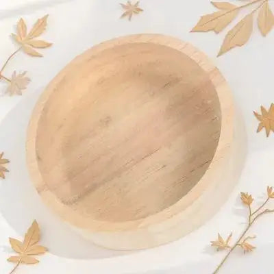 Natural Wood Pet Food Bowl for Hamsters & Small Animals Small Animal Feeder Richie's Default Title