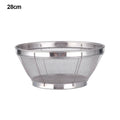 Stainless Steel Fine Mesh Strainer & Colander – Self-Draining Kitchen Colander Strainer Richie's 28cm