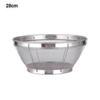 Stainless Steel Fine Mesh Strainer & Colander – Self-Draining Kitchen Colander Strainer Richie's 28cm