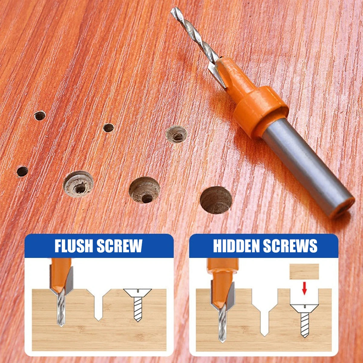 5/16" Handheld Single Hole Punch – Metal, Portable for Cards & Paper Single Hole Punch Richie's