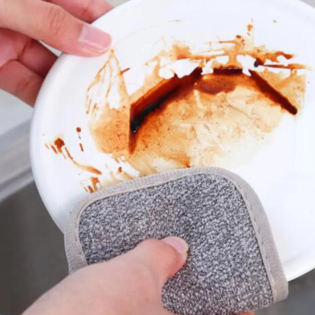4-Pack Non-Scratch Dishwashing Sponge Pads | Kitchen Scrubber Kitchen Scrubber Sponge Richie's