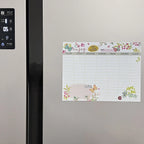 Magnetic Weekly Planner Whiteboard – Floral Butterfly Fridge Calendar Magnetic Whiteboard Planner Richie's