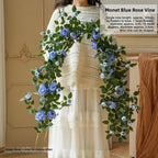 Artificial Silk Rose Vine 1.8m 22 Heads Wall Decor – 9 Colors Artificial Flower Vine Richie's