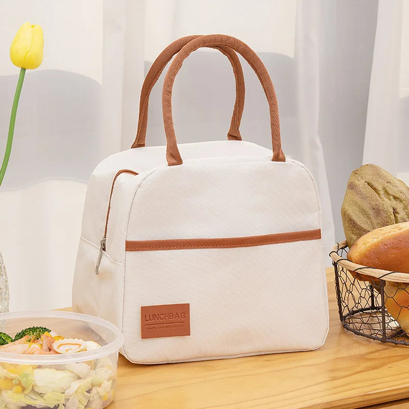 Insulated Lunch Bag Large Capacity Japanese Bento Tote Insulated Lunch Bag Richie's