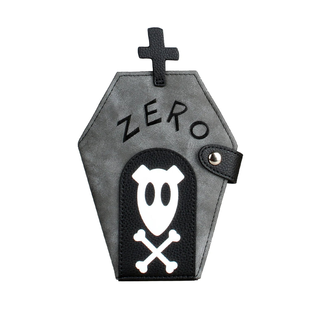 Coffin Shaped Clutch Wallet – Gothic Bifold Coin Purse Gift Novelty Bifold Wallet Richie's