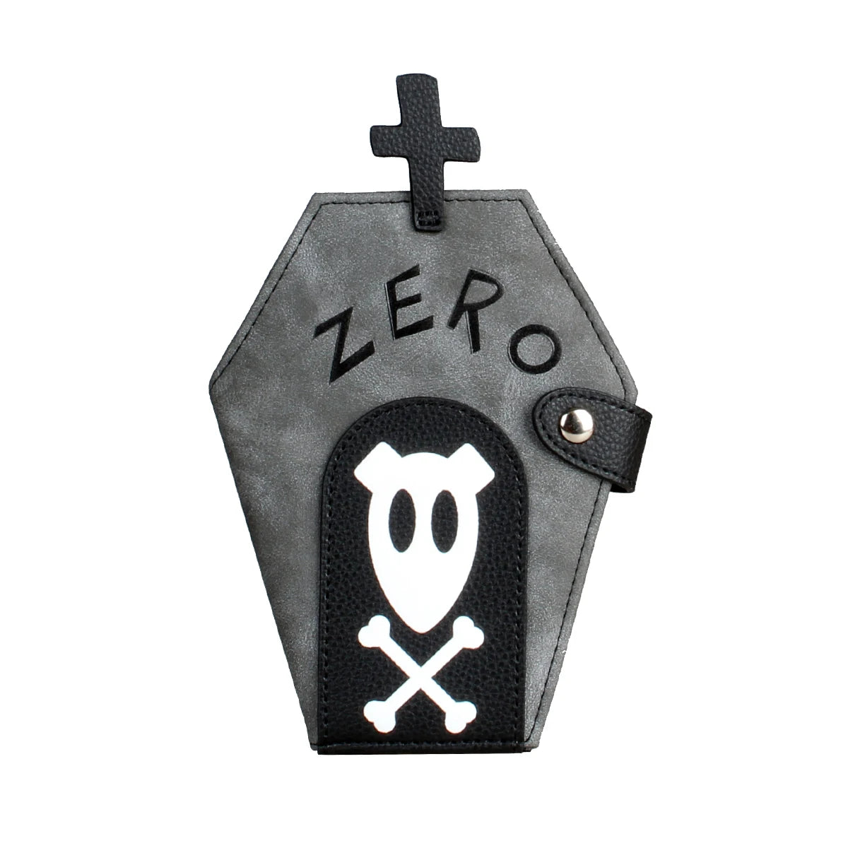 Coffin Shaped Clutch Wallet – Gothic Bifold Coin Purse Gift Novelty Bifold Wallet Richie's