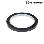 Self-Adhesive Grid Marking Tape 5/8mm 66M – PET Positioning Tape Marking Tape Richie's 8mm Black