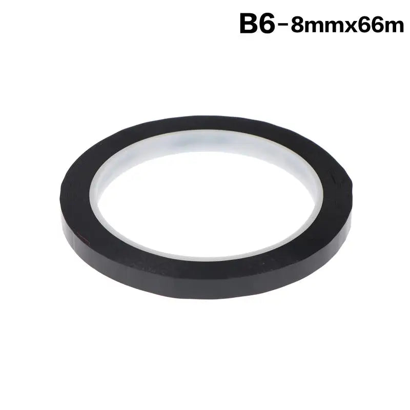 Self-Adhesive Grid Marking Tape 5/8mm 66M – PET Positioning Tape Marking Tape Richie's 8mm Black