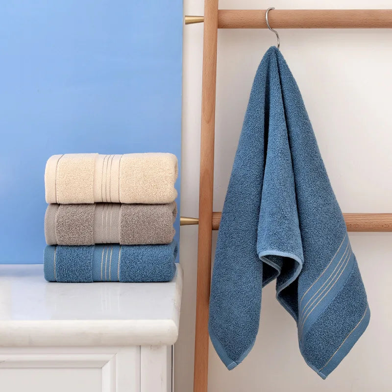 Thickened 100% Cotton Towel – Soft, Absorbent, Skin-Friendly Cotton Bath Towel Richie's