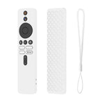 Silicone Remote Case for Xiaomi TV Box S 2nd Gen Remote Control Case Richie's white