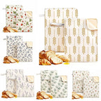 Reusable Beeswax Bread Bag – Organic Linen Sourdough Storage Bread Storage Bag Richie's