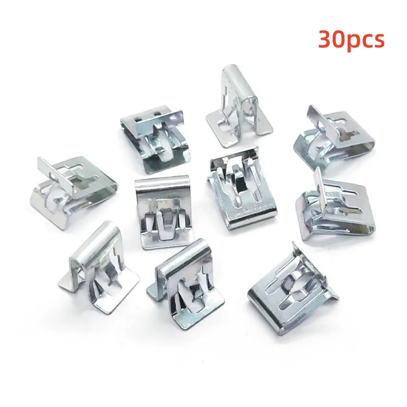 Metal Retainer Clips – Universal Car Dashboard Trim Fasteners Auto Trim Fasteners Richie's 30pcs