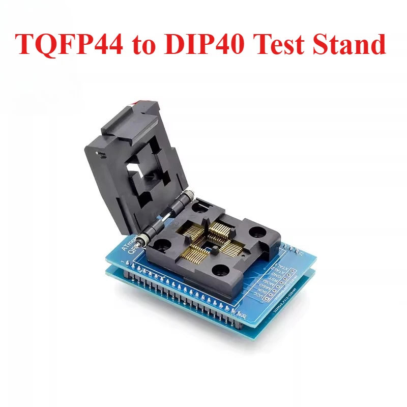TQFP PSOP PLCC to DIP IC Adapter Socket Set – 4 Types IC Adapter Socket Richie's TQFP44 to DIP40