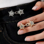 Star & Butterfly Jeans Waist Adjuster Pins – Metal Buttons Waist Adjuster Pins Richie's