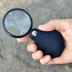 8X Folding Pocket Magnifier – 50mm Optical Glass Loupe Folding Loupe Magnifier Richie's