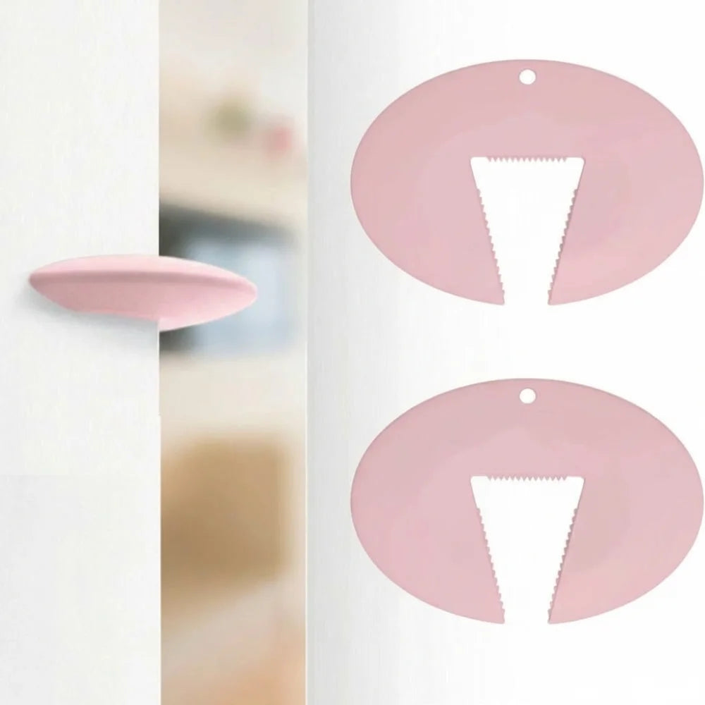 Silicone Door Pinch Guard – Child & Pet Safe Door Stopper Door Pinch Guard Richie's Pink--1Pcs