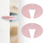 Silicone Door Pinch Guard – Child & Pet Safe Door Stopper Door Pinch Guard Richie's Pink--1Pcs
