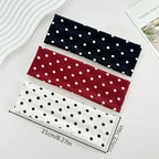 Polka Dot Sports Headband for Women – Sweat-Wicking Yoga Gym Sports Headband Richie's
