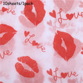 Red Heart Gift Tissue Paper – Bulk Wrapping Sheets for All Occasions Gift Tissue Paper Richie's 1pack Lips shape