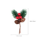 5-Pack Artificial Christmas Pine Picks – Cones, Berries & Needles Christmas Pine Picks Richie's