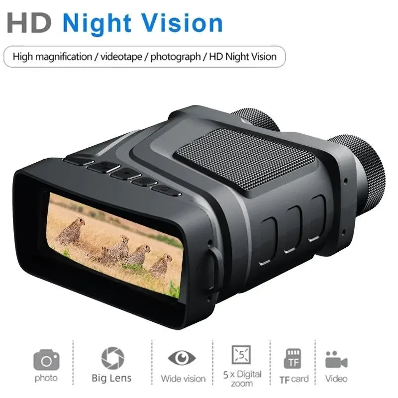 R12 Digital Night Vision Binocular 5X Zoom 300M Infrared Night Vision Binocular Richie's R12 No plug