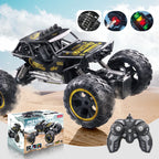 2.4G RC Alloy Off-Road Climbing Car with Lights & Spray RC Off-Road Car Richie's