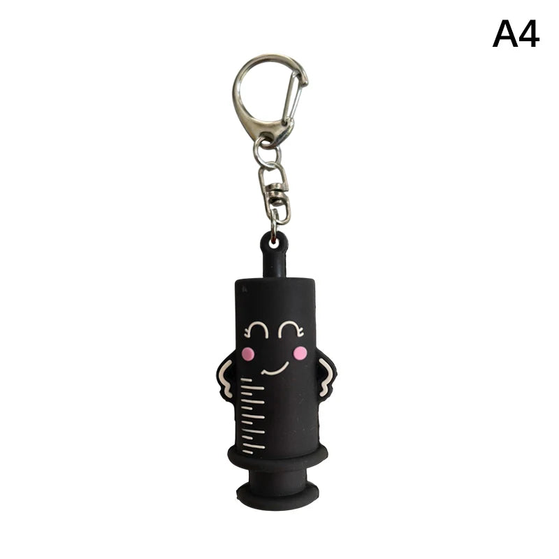 Syringe Ampoule Opener Keychain with Rubber Cutter | 1 Pc Ampoule Opener Tool Richie's A4
