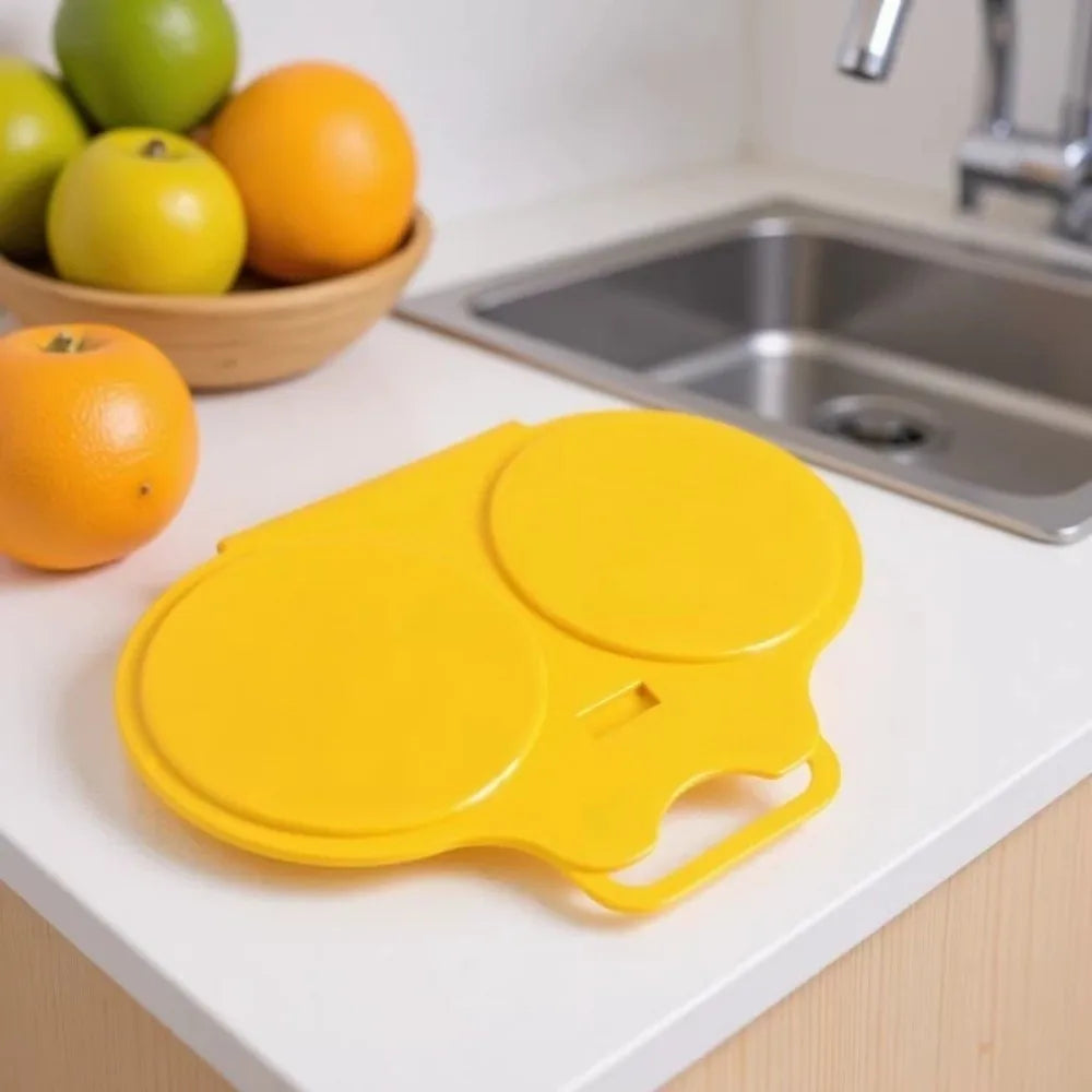 Microwave Egg Cooker Double Cup with Lid | Non-Stick Steamer Microwave Egg Cooker Richie's