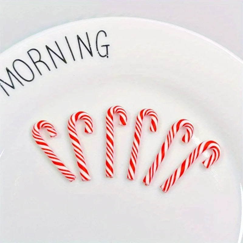 Christmas Candy Cane Decoration Set – Polymer Clay DIY Craft Christmas Decoration Set Richie's