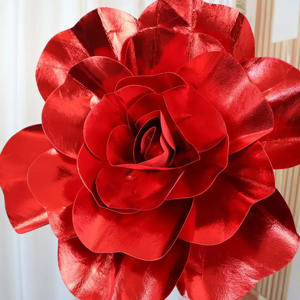 Giant Foam Rose Flower Head 30/40/50cm – Wedding & Party Decor Artificial Flower Decor Richie's