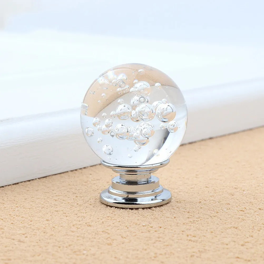 6-Pack Crystal Bubble Ball Cabinet Knobs & Dresser Handles Cabinet Knobs Richie's Default Title
