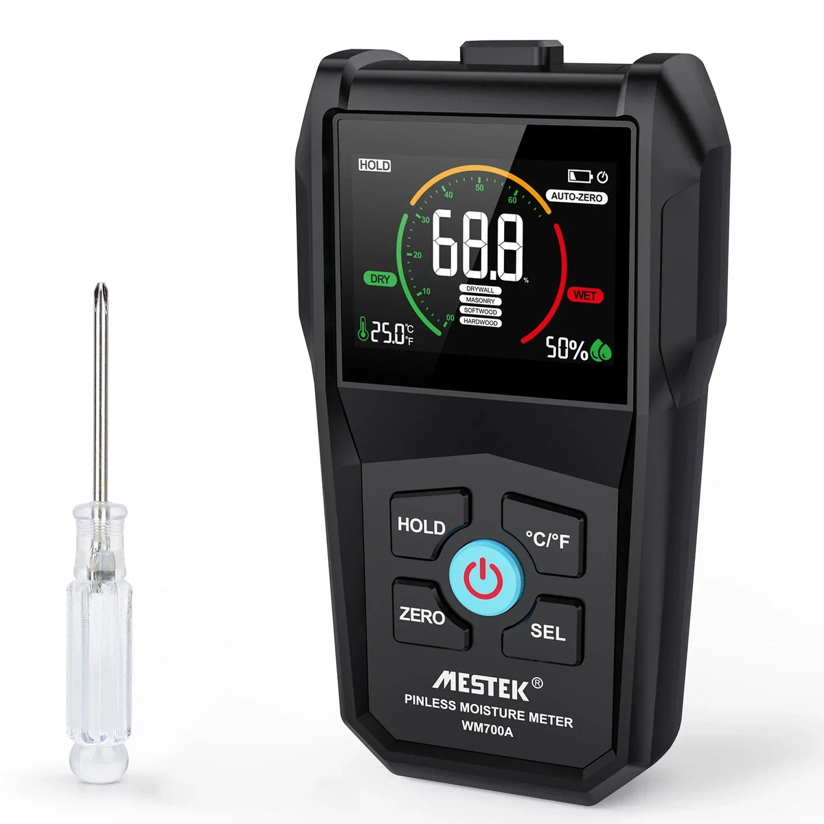 WM700A Non-Contact Wood Moisture Meter – LCD Digital Tester Moisture Meter Richie's WM700A