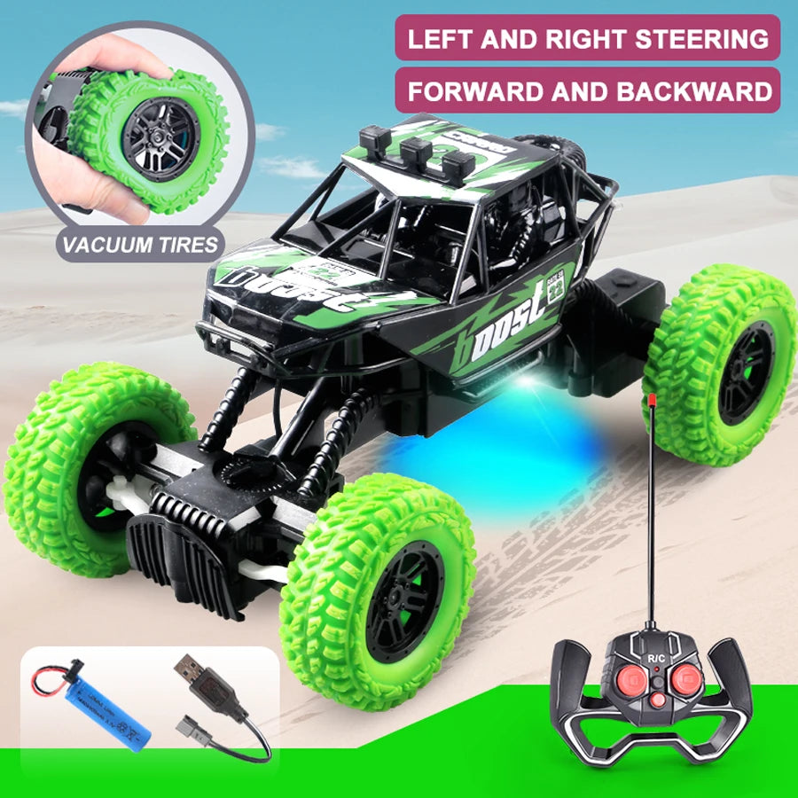 RC Off-Road Toy Car with Flashing Lights | Kids Gift RC Toy Car Richie's BD002LV