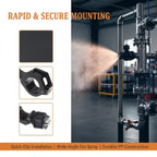 Black Clip-On Spray Nozzle for Misting & Irrigation Systems Misting Nozzle Fitting Richie's