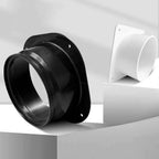 Plastic Vent Pipe Adapter Flange Connector | Wall-Mount Ducting Vent Pipe Adapter Richie's