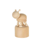 Wooden Push Puppet Animal Desktop Ornaments – 5 Fun Shapes Desktop Wood Ornament Richie's Snail 4XL