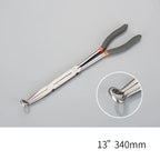 13" Long Nose Pliers 45° 90° Carbon Steel – TOTNEND Long Nose Pliers Richie's E