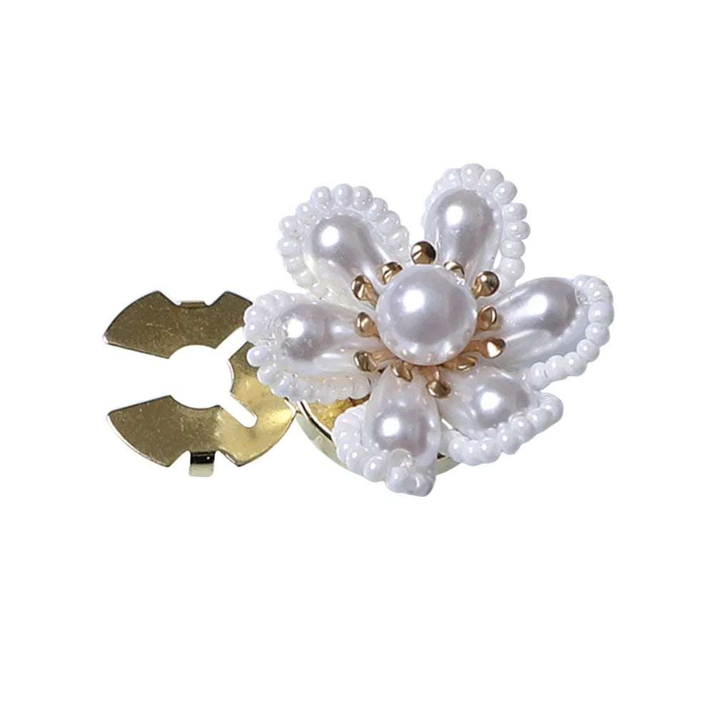 Pearl Button Covers – DIY Alloy Rhinestone Shirt Cufflinks Button Covers Richie's 02