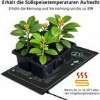 Seedling Heat Mat 110V/220V Waterproof Germination Heating Pad Seedling Heat Mat Richie's
