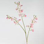 73cm Faux Butterfly Orchid Artificial Flower 3 Fork Stem Artificial Flower Stem Richie's Pink