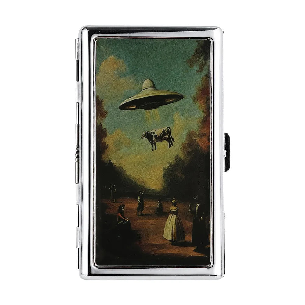 Vintage Metal Card Case – Business & Credit Card Holder Metal Card Case Richie's D