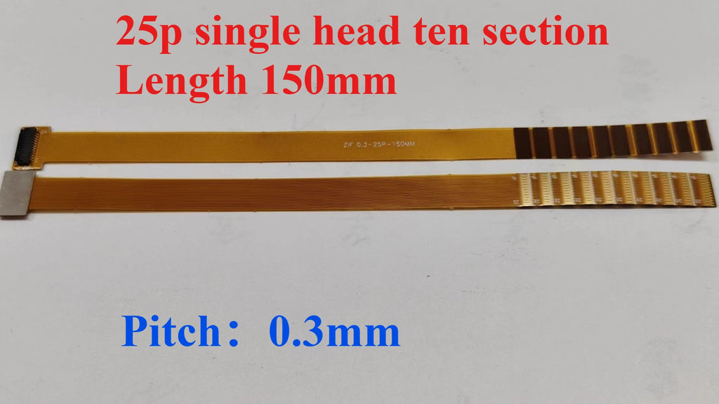 BTB ZIF Test Cable 0.3/0.5mm Pitch 13–45 Pin Extension Adapter ZIF Test Cable Adapter Richie's 25P 0.3 150mm