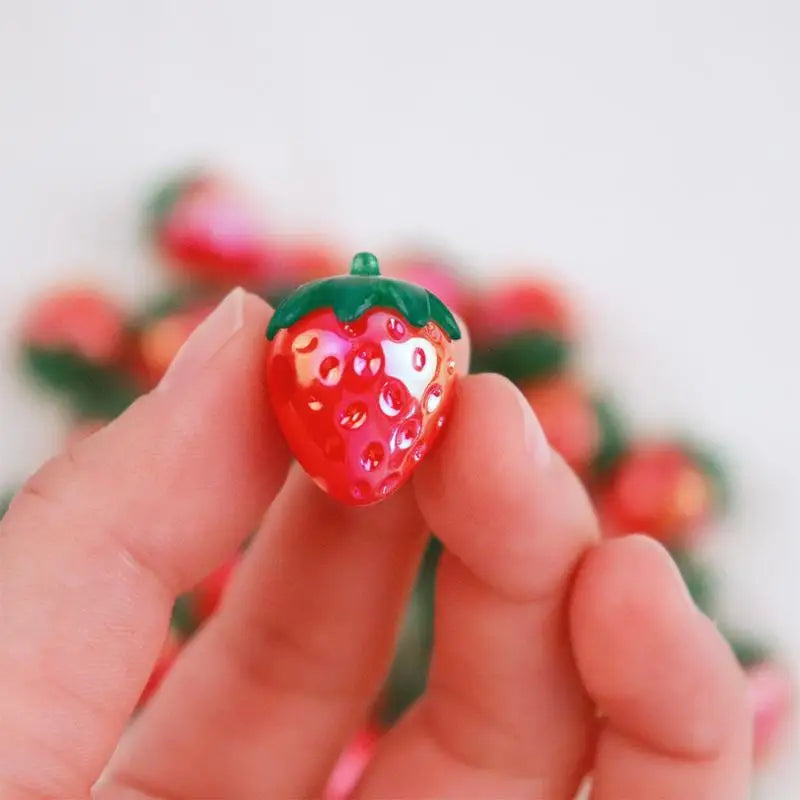 Strawberry Acrylic Beads for Kids DIY Jewelry & Crafts Craft Acrylic Beads Richie's