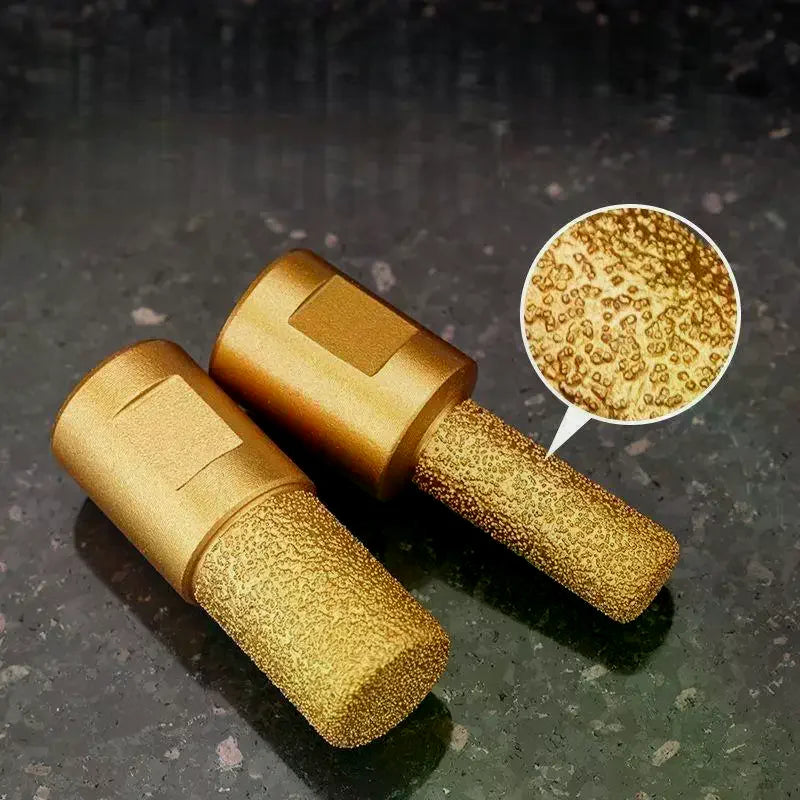 Vacuum Brazed Burr Grinding Head 6/10/15mm Angle Grinder Rotary Grinding Head Richie's