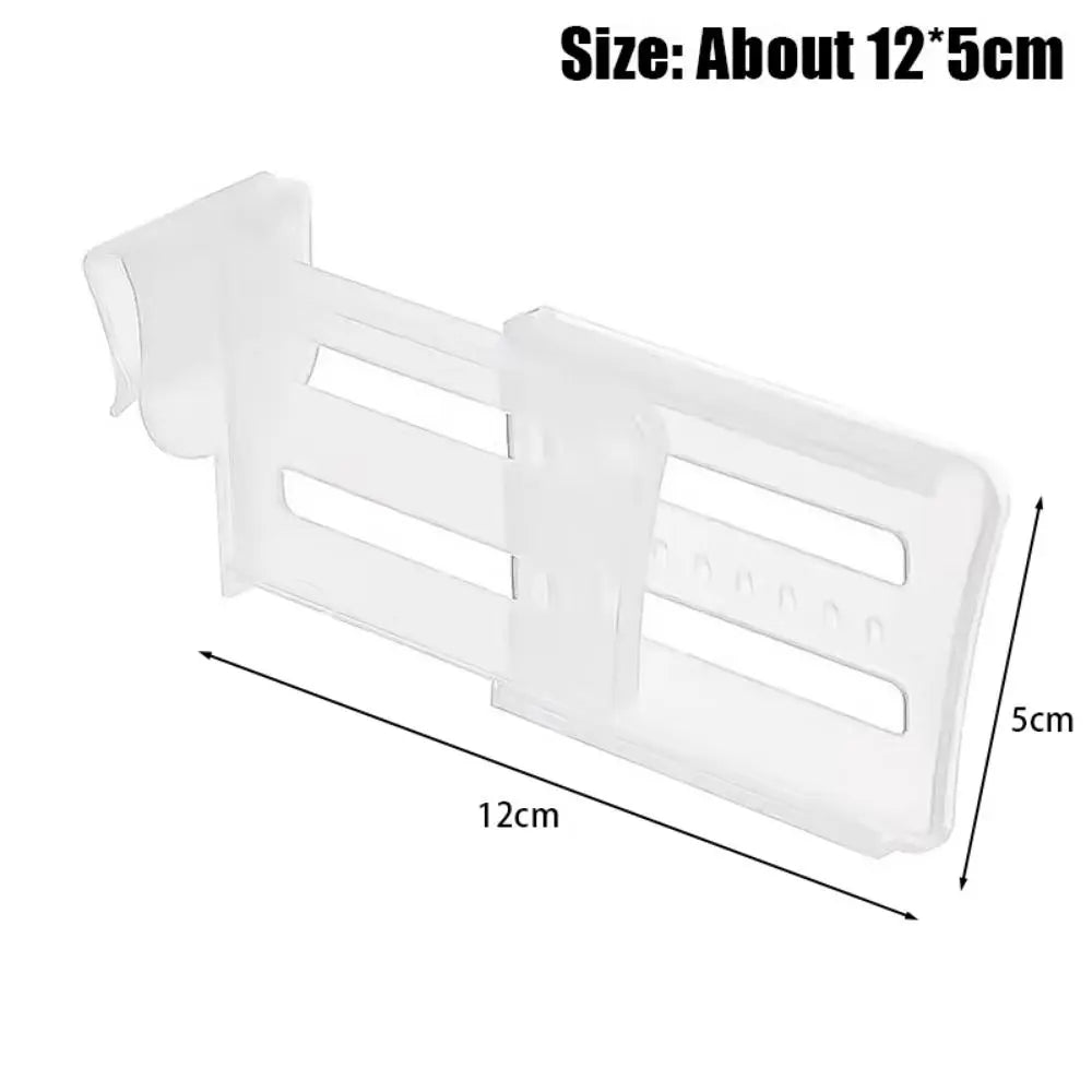 Fridge Door Partition Board Bottle Can Organizer Storage Shelf Fridge Door Organizer Richie's Style 3 -1Pc-
