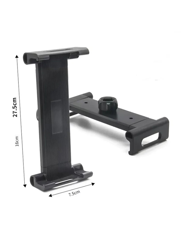 Large Tablet Clip Holder Tripod Mount Adapter for Streaming Tripod Tablet Mount Richie's Black