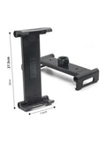 Large Tablet Clip Holder Tripod Mount Adapter for Streaming Tripod Tablet Mount Richie's Black