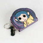 Anime Cartoon Women's Wallet – Card & Coin Holder with Keychain Anime Cartoon Wallet Richie's